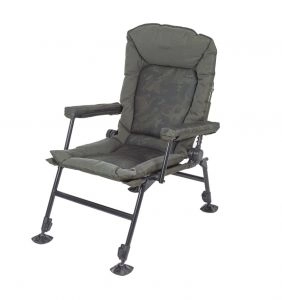 Kreslo Indulgence Hi Back Camo Chair